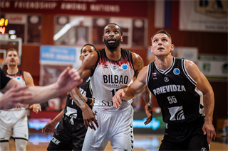 Európsky pohár FIBA: BC Prievidza - Surne Bilbao Basket 61:84 (Foto: Vladimír Králik)	