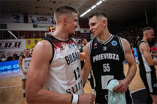 Európsky pohár FIBA: BC Prievidza - Surne Bilbao Basket 61:84 (Foto: Vladimír Králik)	