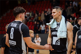 8. kolo TIPOS SBL: BC Prievidza : Slávia SPU Nitra 73:66 (Vladimír Králik)	