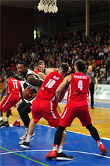 BC Prievidza - MBK Rieker Com-Therm Komárno 83:71 (foto: Barbora Bařinová)