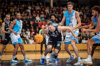 9. kolo TIPOS SBL: BC Prievidza - Nitra Blue Wings 63:80 (Vladimír Králik)