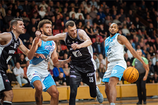 9. kolo TIPOS SBL: BC Prievidza - Nitra Blue Wings 63:80 (Vladimír Králik)