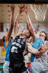 9. kolo TIPOS SBL: BC Prievidza - Nitra Blue Wings 63:80 (Vladimír Králik)