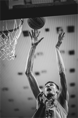 9. kolo TIPOS SBL: BC Prievidza - Nitra Blue Wings 63:80 (Vladimír Králik)