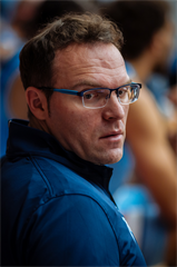 9. kolo TIPOS SBL: BC Prievidza - Nitra Blue Wings 63:80 (Vladimír Králik)