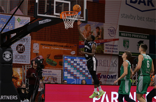 Európsky pohár FIBA: BC Prievidza - BC Balkan Botevgrad 83:59 (Foto: Ladislav Szibilla)