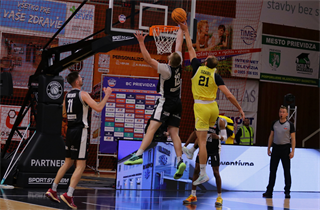 10. kolo TIPOS SBL: BC Prievidza - Inter Bratislava 81:83 (Ladislav Szibilla)