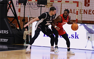 16. kolo TIPOS SBL: BC Prievidza - BC Komárno 104:102 (Ladislav Szibilla)