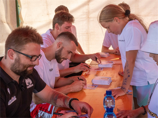 Autogramiáda BC Prievidza a Uzamykanie prázdnin 2023	