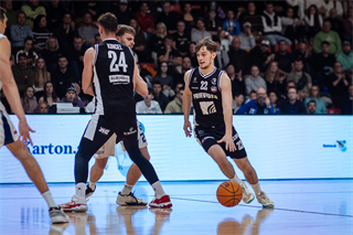 20. kolo Tipos SBL: BC Prievidza - Spišskí Rytieri 94:61 (Vladimír Králik)