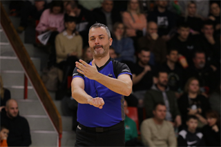 22. kolo Tipos SBL: BC Prievidza - MBK Handlová 100:85 (Ladislav Szibilla)