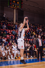 9. kolo Eurovia SBL: BC Prievidza -VŠEMvs Karlovka Bratislava 70:59 (1. fotogaléria)