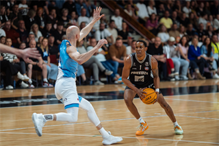 5. zápas štvrťfinále Tipos SBL: BC Prievidza - Nitra Blue Wings 84:87 (Vladimír Králik)	