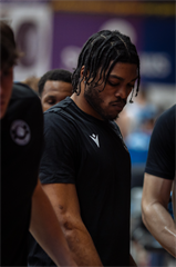 5. zápas štvrťfinále Tipos SBL: BC Prievidza - Nitra Blue Wings 84:87 (Vladimír Králik)	