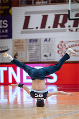 5. zápas štvrťfinále Tipos SBL: BC Prievidza - Nitra Blue Wings 84:87 (Vladimír Králik)	
