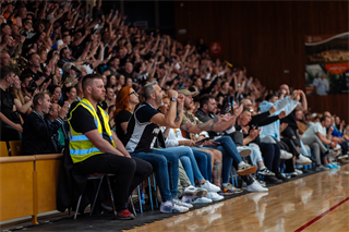 5. zápas štvrťfinále Tipos SBL: BC Prievidza - Nitra Blue Wings 84:87 (Vladimír Králik)	