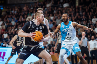 5. zápas štvrťfinále Tipos SBL: BC Prievidza - Nitra Blue Wings 84:87 (Vladimír Králik)	