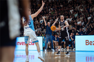 5. zápas štvrťfinále Tipos SBL: BC Prievidza - Nitra Blue Wings 84:87 (Vladimír Králik)	