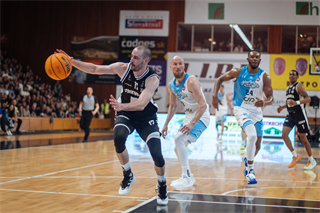 5. zápas štvrťfinále Tipos SBL: BC Prievidza - Nitra Blue Wings 84:87 (Vladimír Králik)	