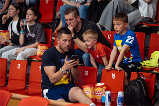 5. zápas štvrťfinále Tipos SBL: BC Prievidza - Nitra Blue Wings 84:87 (Vladimír Králik)	