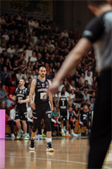5. zápas štvrťfinále Tipos SBL: BC Prievidza - Nitra Blue Wings 84:87 (Vladimír Králik)	
