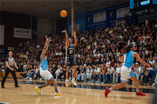 5. zápas štvrťfinále Tipos SBL: BC Prievidza - Nitra Blue Wings 84:87 (Vladimír Králik)	