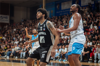 5. zápas štvrťfinále Tipos SBL: BC Prievidza - Nitra Blue Wings 84:87 (Vladimír Králik)	