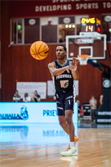 5. zápas štvrťfinále Tipos SBL: BC Prievidza - Nitra Blue Wings 84:87 (Vladimír Králik)	