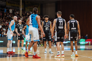 5. zápas štvrťfinále Tipos SBL: BC Prievidza - Nitra Blue Wings 84:87 (Vladimír Králik)	