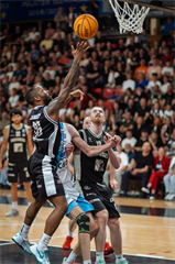 5. zápas štvrťfinále Tipos SBL: BC Prievidza - Nitra Blue Wings 84:87 (Vladimír Králik)	