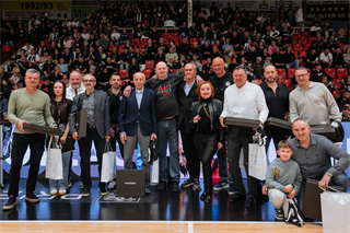Kvalifikácia Európskeho pohára FIBA: BC Prievidza - Cibona Záhreb 101:94 (Vladimír Králik)
