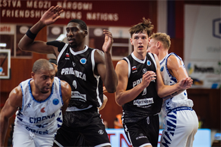 Kvalifikácia Európskeho pohára FIBA: BC Prievidza - Cibona Záhreb 101:94 (Vladimír Králik)