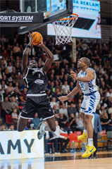 Kvalifikácia Európskeho pohára FIBA: BC Prievidza - Cibona Záhreb 101:94 (Vladimír Králik)
