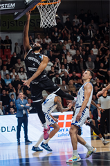 Kvalifikácia Európskeho pohára FIBA: BC Prievidza - Cibona Záhreb 101:94 (Vladimír Králik)