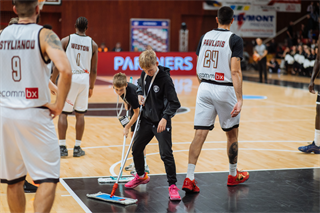 Európsky pohár FIBA: BC Prievidza - Keravnos BC 82:68 (Vladimír Králik)	