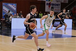 Európsky pohár FIBA: BC Prievidza : Pelister Bitola 97:82 (Ladislav Szibilla)	