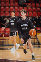 Európsky pohár FIBA: BC Prievidza - Pelister Bitola 97:82 (Vladimír Králik)	