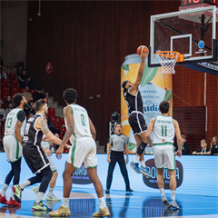 Európsky pohár FIBA: BC Prievidza - Pelister Bitola 97:82 (Vladimír Králik)	
