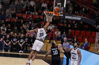 Európsky pohár FIBA: BC Prievidza : Cedevita Záhreb 83:64 (Ladislav Szibilla)	