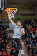 Európsky pohár FIBA: BC Prievidza - Cedevita Záhreb 83:64 (Vladimír Králik)	
