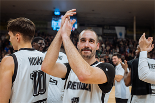 Európsky pohár FIBA: BC Prievidza - Cedevita Záhreb 83:64 (Vladimír Králik)	