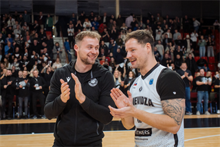Európsky pohár FIBA: BC Prievidza - Cedevita Záhreb 83:64 (Vladimír Králik)	