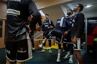 Dohrávka 1. kola TIPOS SBL: BC Prievidza - BC Komárno 69:68 (Vladimír Králik)