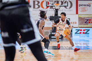 Dohrávka 1. kola TIPOS SBL: BC Prievidza - BC Komárno 69:68 (Vladimír Králik)