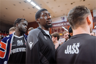 Dohrávka 1. kola TIPOS SBL: BC Prievidza - BC Komárno 69:68 (Vladimír Králik)
