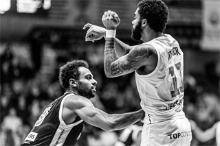 Predohrávka 13. kola TIPOS SBL: BC Prievidza - Spišskí Rytieri 104:99 (Vladimír Králik)