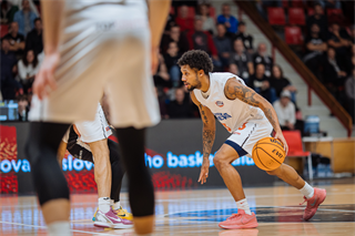 Predohrávka 13. kola TIPOS SBL: BC Prievidza - Spišskí Rytieri 104:99 (Vladimír Králik)