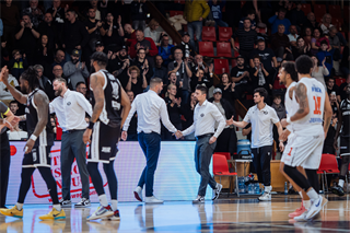 Predohrávka 13. kola TIPOS SBL: BC Prievidza - Spišskí Rytieri 104:99 (Vladimír Králik)