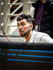 Európsky pohár FIBA: PAOK Solún - BC Prievidza 101:70 (Dávid Bakos)