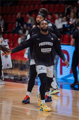 Európsky pohár FIBA: BC Prievidza - Surne Bilbao Basket 46:83 (Vladimír Králik)